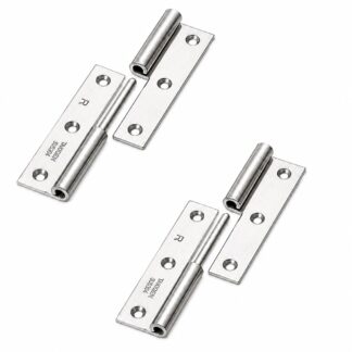 2 stykker højkvalitets displayhængsel, B-1004-1-R, højde: 75 mm, fra TAKIGEN, lasteevne: 15 kg (34 lbs), version: højre. Produktbillede