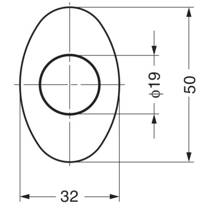 Trykknap af høj kvalitet med håndtagsfunktion, fremstillet af zinklegering (ZDC), overflade: guldfarvet, blank poleret, finish: oval, DPL-OV-G. Solid trykknap til autocamper, båd og meget mere, af Sugatsune / LAMP® (Japan) - Image 3