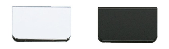 Modplade til glastykkelse 5 mm (13/64"), lavet af stål, overflade: sort, 35 mm (1-3/8"), K-110B. Modstykke til glasskabsdør, magnetisk fluesnapper og meget mere, af Sugatsune / LAMP® (Japan) - Billede 3