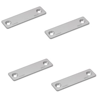 4 stykker korrosionsbestandig magnetisk modplade, AS-68, 68 mm (2-43/64"), af Sugatsune. Produkt billede