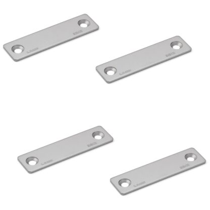 4 stykker korrosionsbestandig magnetisk modplade, AS-68, 68 mm (2-43/64"), af Sugatsune. Produkt billede