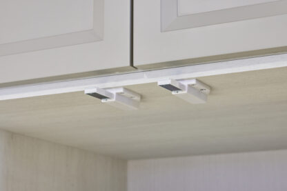 2 stk. magnetiske snaplåse af høj kvalitet, inkl. bordplade, overflade: brun, 38 mm (1-1/2"), ML-80BR. Push-to-open døråbner til møbellåger, skabslåger og meget mere, af Sugatsune / LAMP® (Japan) - Billede 6