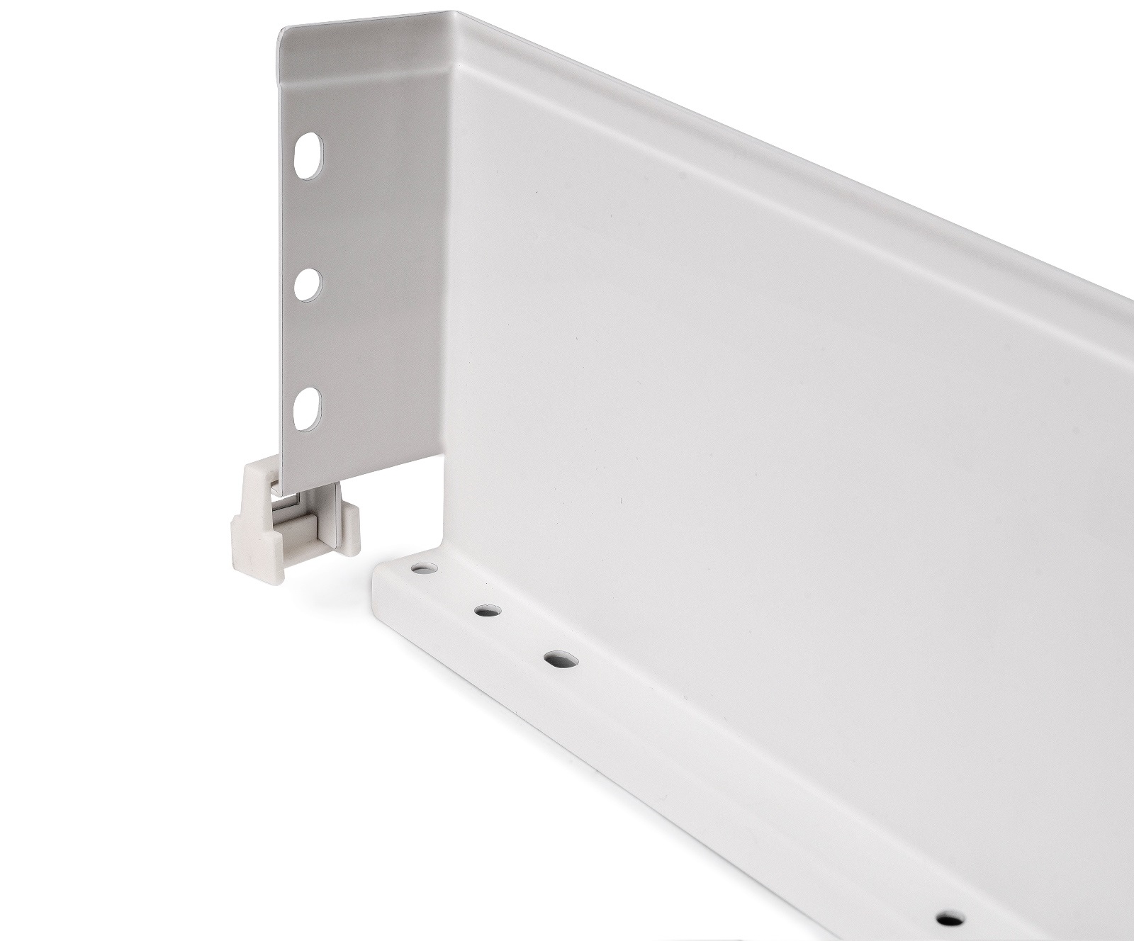 Skuffesæt, med ekstra tynde rammer, højde: 88 mm (3-15/32"), overflade: hvid, 440 mm (17-21/64"), version: delvis forlængelse med skubbe-til-å-bån, 3275312 skuffesæt til køkkenmøbler og meget mere, fra EMUCA - Billede 3