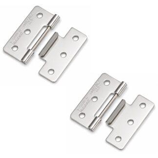 2 stykker højkvalitets plug-in hængsel, B-1006-4, højde: 36 mm, fra TAKIGEN, lastekapacitet: 3 kg (7 lbs). Produktbillede