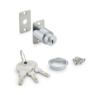 Med samme nøgle tryklås 2400M-20-D, af Sugatsune / LAMP (Japan)