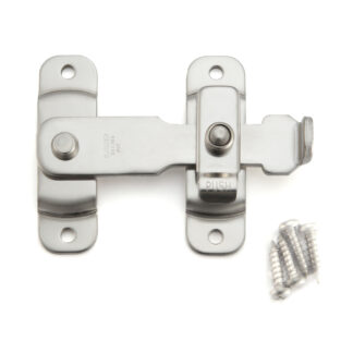 SUS304 (V2A) rustfri stålstanglås med BLL-100 fjeder, fra Sugatsune / LAMP (Japan)