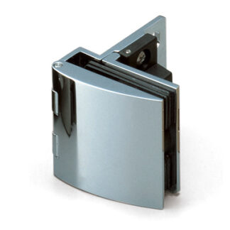 Glasdørhængsel, halv-overflade, med låsefunktion GH-456C-CR, af Sugatsune / LAMP (Japan)