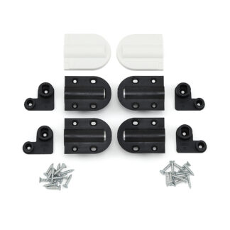 Dæmpningshængsel, med dæksel, hvid HG-JHM20-80WT, af Sugatsune / LAMP (Japan)