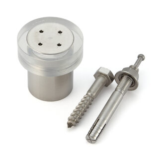 Dørstopper, rustfrit stål HT-32P, af Sugatsune / LAMP (Japan)
