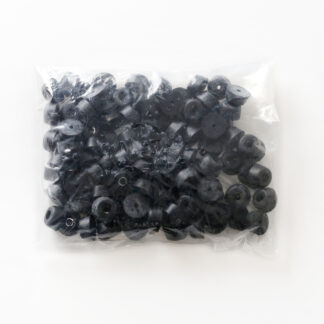 Justerbart ben, gummi, pakke på 100 K-2010-P100, fra Sugatsune / LAMP (Japan)