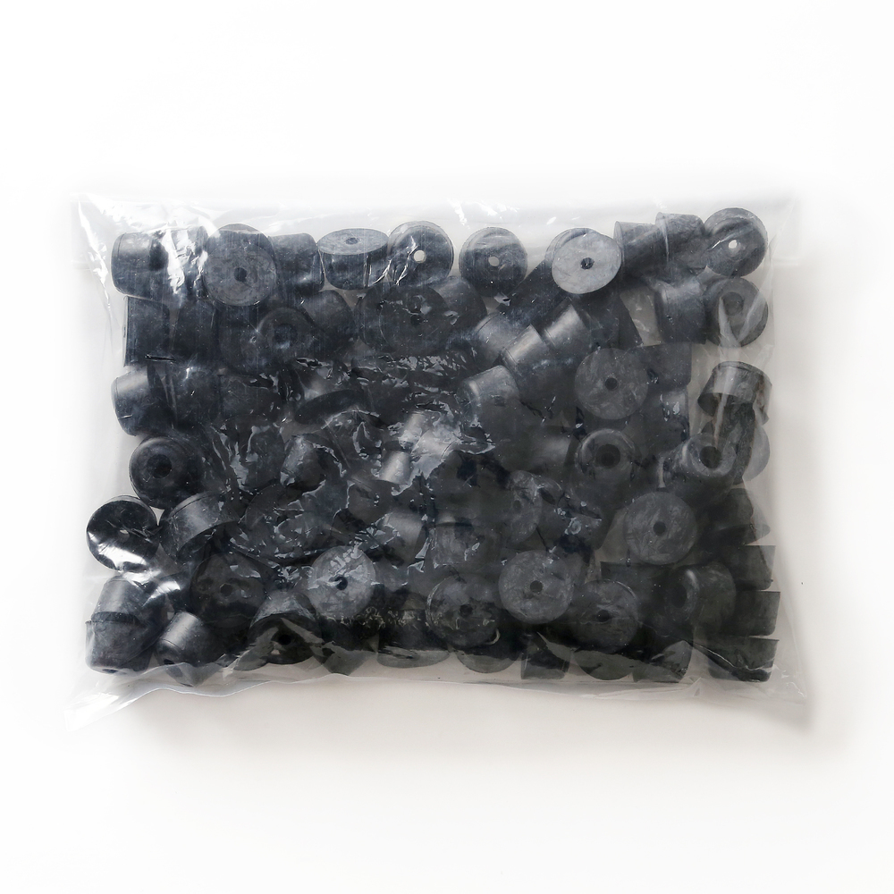 Justerbar fod, gummi, pakke på 100 K-23-P100, fra Sugatsune / LAMP (Japan)
