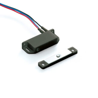 Magnetisk fluesnapper, kappet, med kontakt MC-JM74SW-30, af Sugatsune / LAMP (Japan)