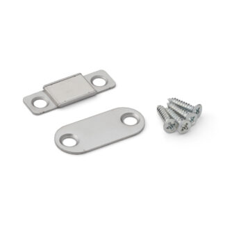 Magnetiske låse lavet af korrosionsbestandigt rustfrit stål, inklusive modplade og monteringsskruer, MC-YN015SP, af Sugatsune / LAMP (Japan)