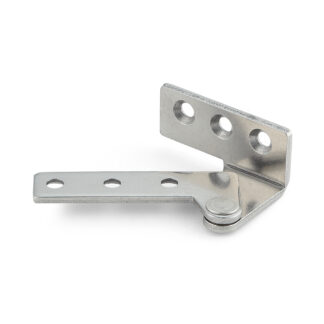 Slyngerem lavet af rustfrit stål SUS430, version: højre, hvilende PL-65R, af Sugatsune / LAMP (Japan)