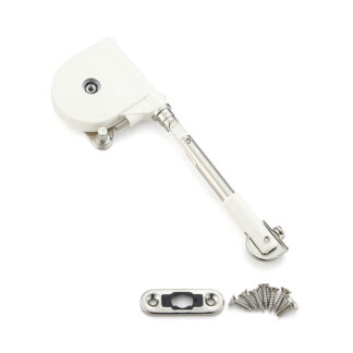 Blød klappebeslag, kort arm SDS-C100W-TVZ, fra Sugatsune / LAMP (Japan)