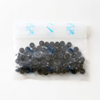 Justerbart ben, gummi, overflade: sort, pakke på 100 SK-13-P100, fra Sugatsune / LAMP (Japan)