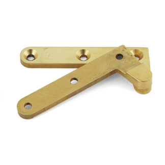 Messing taprem, indsat TTS-902MR, møbelhængsel fra Sugatsune / LAMP (Japan)