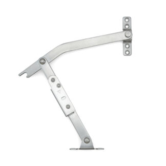 Dørstop YA-2020L lavet af rustfrit stål SUS304, til venstre, af Sugatsune / LAMP (Japan)