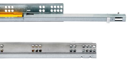 Gulvløbere, bæreevne: 25 kg (56 lbs), 250 mm (9-27/32"), version: delvis udtræk med push-to-open, 3123005. Gulvudtræk af høj kvalitet til træskuffer, træskuffer, træhylder og meget mere, fra EMUCA - Billede 4