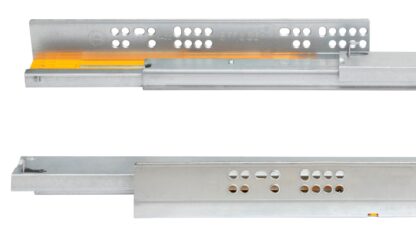Gulvskinner, bæreevne: 30 kg (67 lbs), 500 mm (19-11/16"), version: fuld udtræk med soft-close, 3124505. Gulvudtræk af høj kvalitet til træskuffer, træskuffer, træhylder og meget mere, fra EMUCA - Billede 5